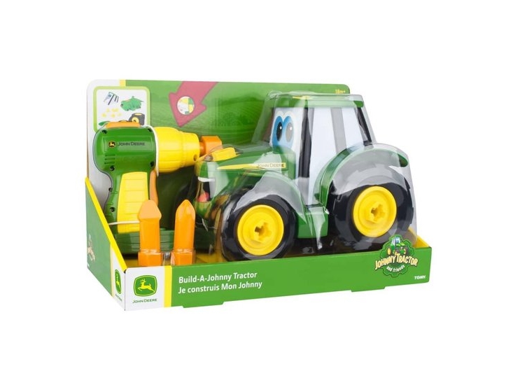 John Deere traktor - Legetøjssæt - Byg en Traktor - (46655)