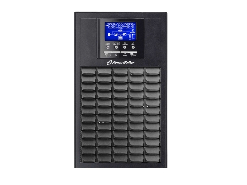 Powerwalker Vfi 5000 Evs, Doppelwandlung (Online), 5 Kva, 5000 W, Reiner Sinus, 110 V, 280 V