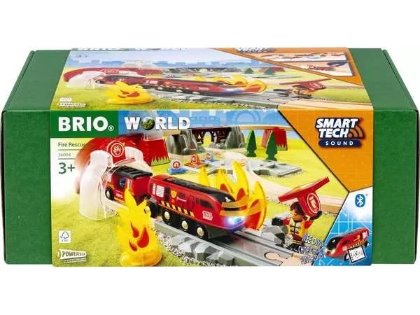 Brio 36004 Smart Tech Sound Fire Rescue Set