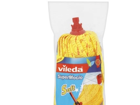 Vileda Supermocio Soft, Rød, Gul