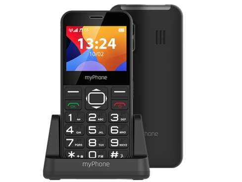 Myphone Halo 3, Balken, Single Sim, 5,87 Cm (2.31"), 0,3 Mp, 1000 Mah, Schwarz