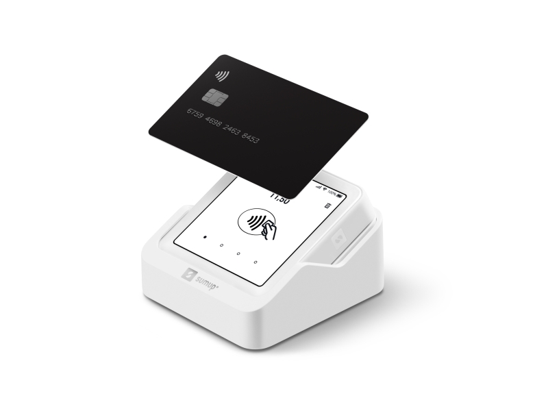 Sumup Solo, Wi-Fi + 3G, Near Field Communication (Nfc), Hvid