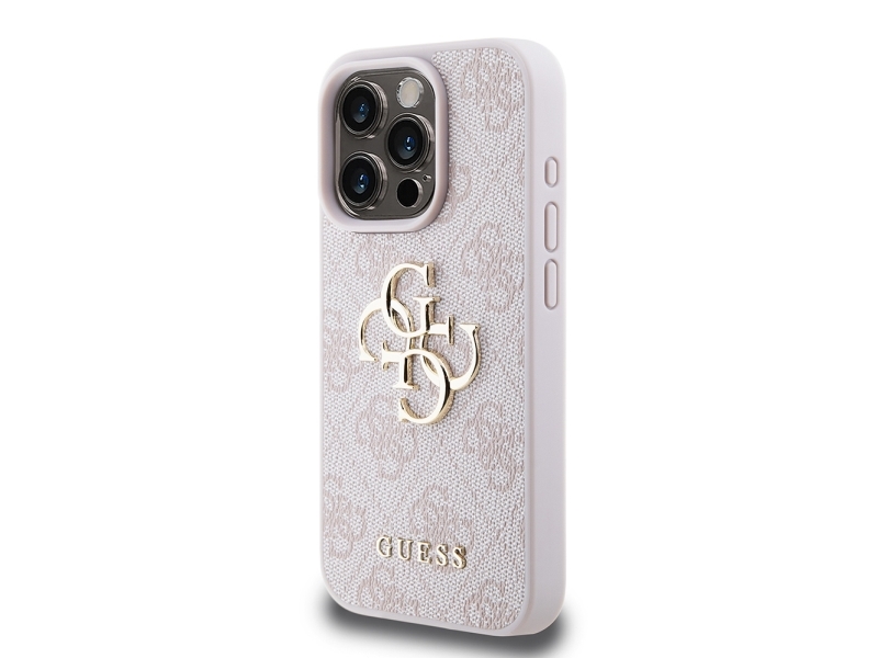 Guess , Cover, Apple, Apple Iphone 15 Pro, 15,5 Cm (6.1"), Lyserød