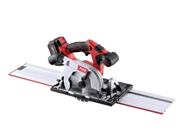 Flex CS 62 18.0-EC/5.0, Sp&aring;nskiva, Gipsskivor, Plast, Tr&auml;, Svart, R&ouml;d, Borstl&ouml;s, 16,5 cm, 5000 RPM, 2 cm