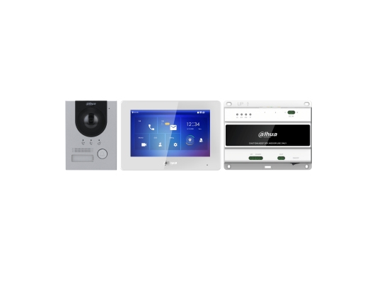 Dahua Technology DHI-KTD01(F), 17,8 cm (7), TFT, 1024 x 600 pixel, Kapacitiv, 2 MP, 1280 x 720 pixel