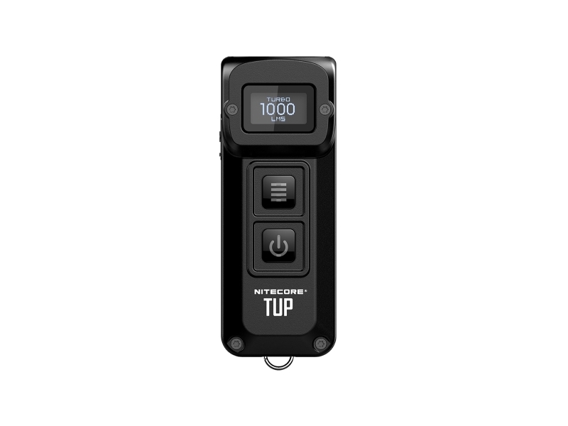 Nitecore Tup, Hand-Blinklicht, Schwarz, 1 M, Ip54, Led, 1 Lampen