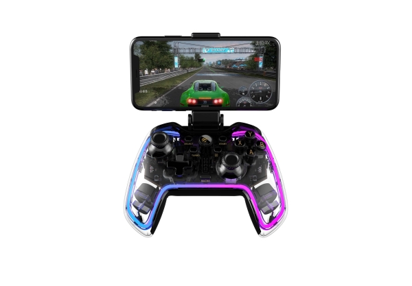 Havit 6939119064648, Gamepad, Android, Pc, Playstation 4, Playstation 3, Xbox One, Ios, Kabellos, Bluetooth, 10 M, Transparent
