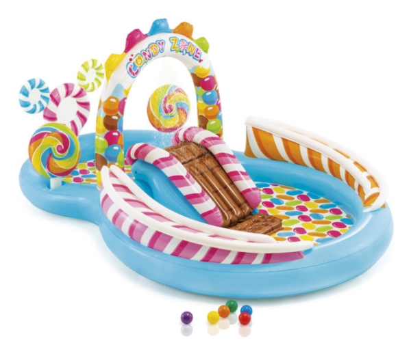 Intex Candy Zone Legepool, 206L + 168L, 295x191x130cm