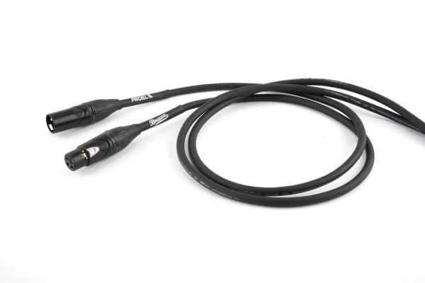 Proel Brv250lu10bk, Xlr (3-Pin), Männlich, Xlr (3-Pin), Weiblich, 10 M, Schwarz