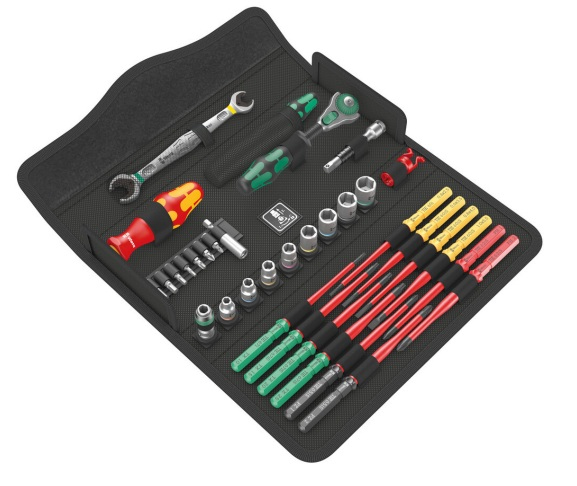 Wera 05135870001, 325 mm, 145 mm, 65 mm, 1,31 kg, 35 værktøjer, Tjekkiet