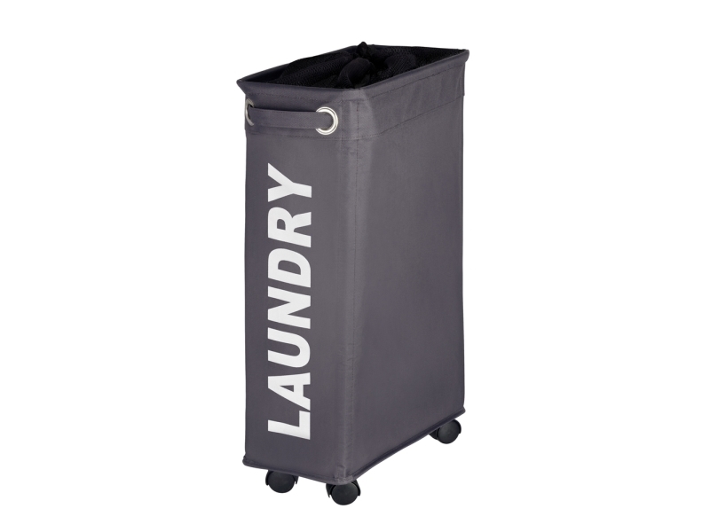 Wenko Corno, 43 L, Rechteckig, Polyester, Polypropylen (Pp), Grau, 185 Mm, 400 Mm