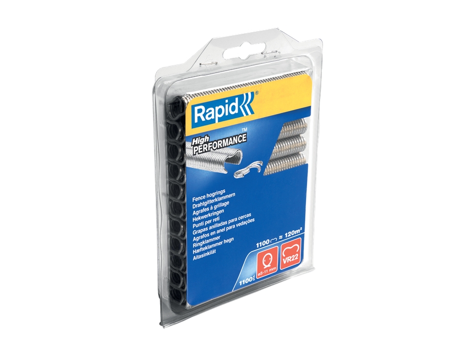 Rapid 40108806, Zink Stahl, Metallisch, 1100 Stück(E)