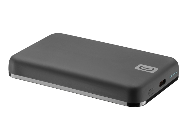 Cellularline 8018080449604, 5000 Mah, Trådløs Opladning, Sort