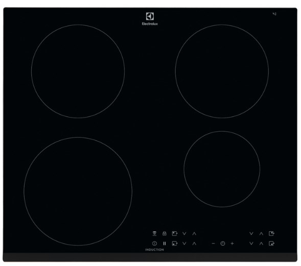 Electrolux Lir60433, Schwarz, Integriert, 59 Cm, Zonen-Induktionskochfeld, 4 Zone(N), 4 Zone(N)