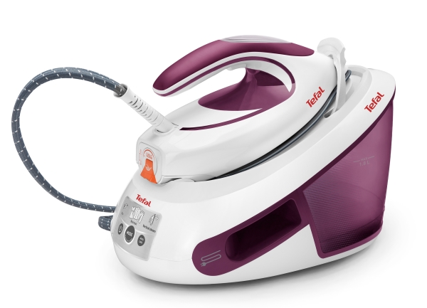Tefal Express Anti-Calc Sv8054, 2800 W, 410 G/Min, Durilium Strygesål, 6,2 Bar, 1,8 L, 120 G/Min