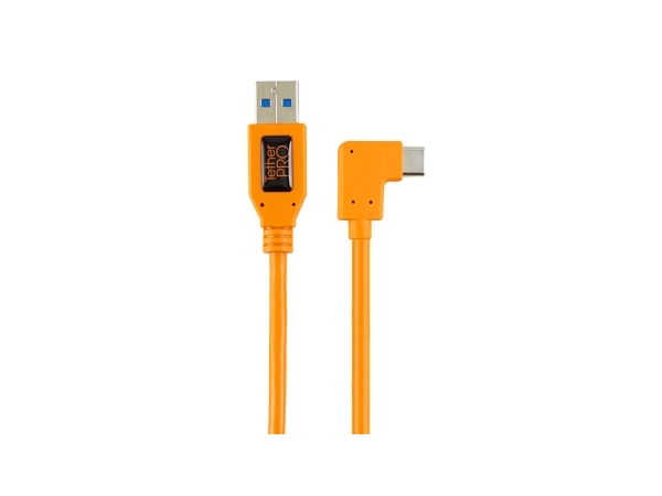 Tether Tools Cucrt02-Org, 0,5 M, Usb A, Usb C, Usb 3.2 Gen 1 (3.1 Gen 1), 5 Gbit/S, Orange
