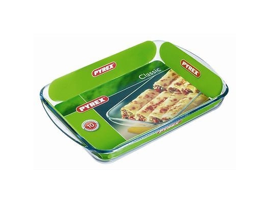 Pyrex 239B000/5646, Lasagne-Backform, Rechteckig, Glas, Transparent, 220 - 300 °C, 1 Stück(E)