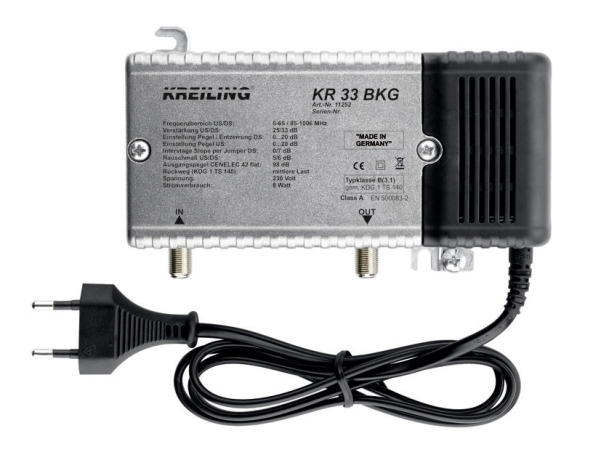 Kreiling Kr 33 Bkg, 8 W, 230 V, 153 X 93 X 53 Mm, 800 G