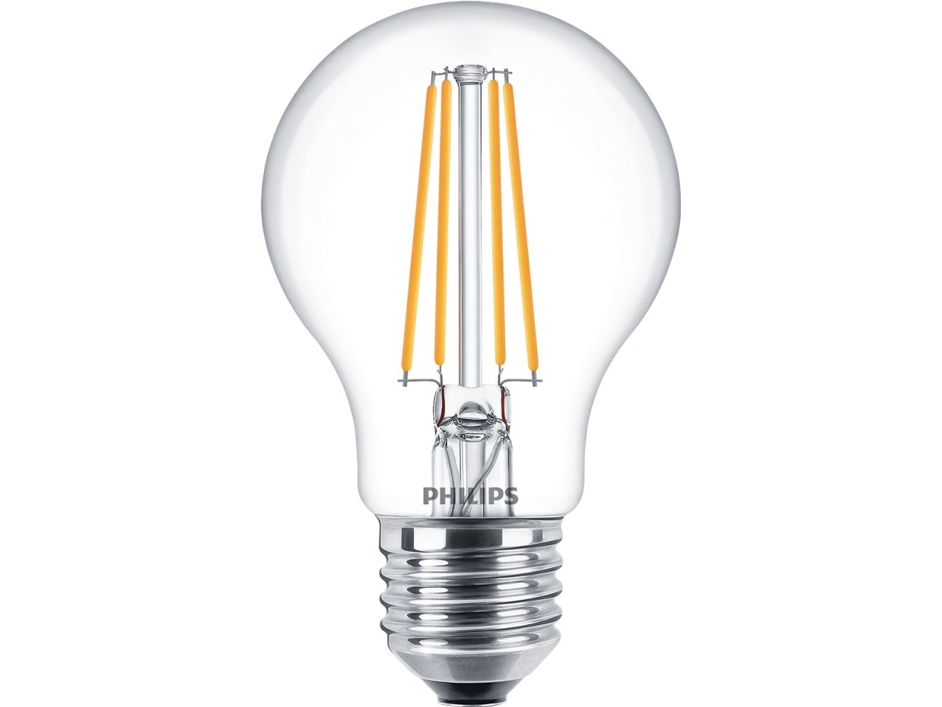Philips Lampe, 7 W, 60 W, E27, 850 Lm, 15000 H, Neutralweiß
