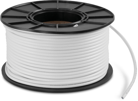 Technisat Coaxsat 120-4.6, 100 M, Hvid