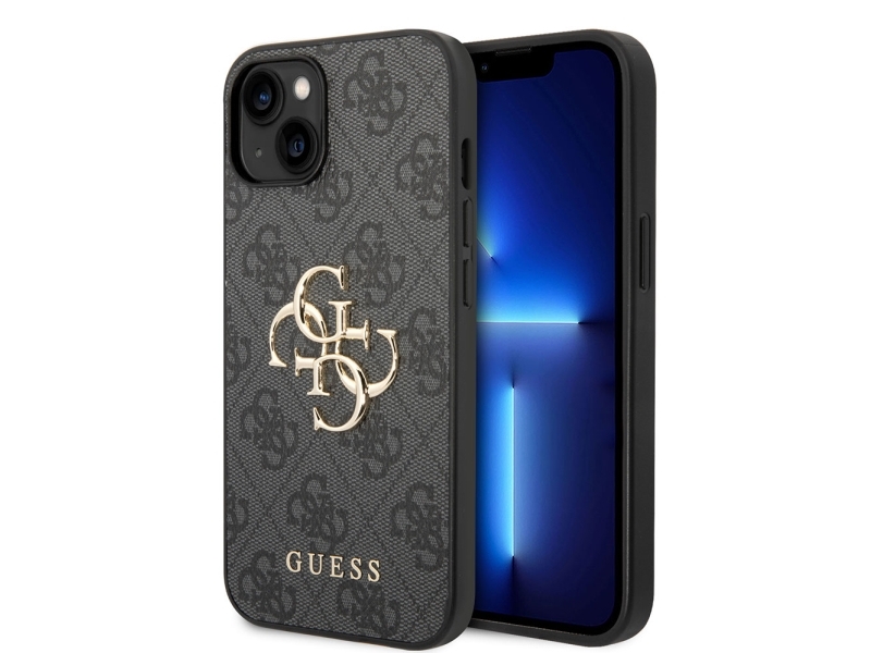 Guess , Cover, Apple, Apple Iphone 15, 15,5 Cm (6.1"), Grå