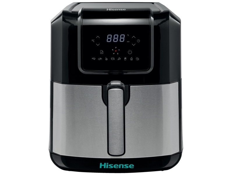 Hisense H06AFBS1S3, Varmluftsteger, 5 L, 80 °C, 200 °C, Enkelt, Sort