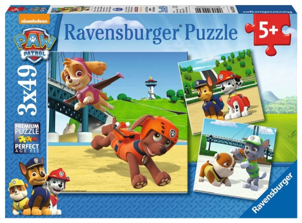 Ravensburger Paw Patrol, Team Auf 4 Pfoten, 49 Stück(E), Cartoons, 5 Jahr(E)