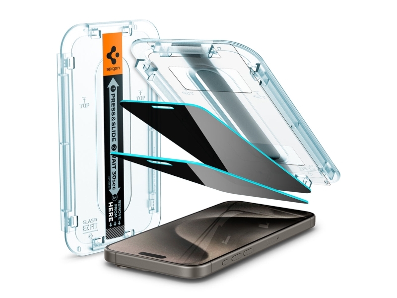 Spigen Agl06894, Apple, Iphone 15 Pro, Ridseresistent, Transparent, 1 Stk