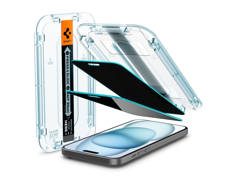 Spigen Agl06905, Apple, Iphone 15, Ridseresistent, Transparent, 1 Stk