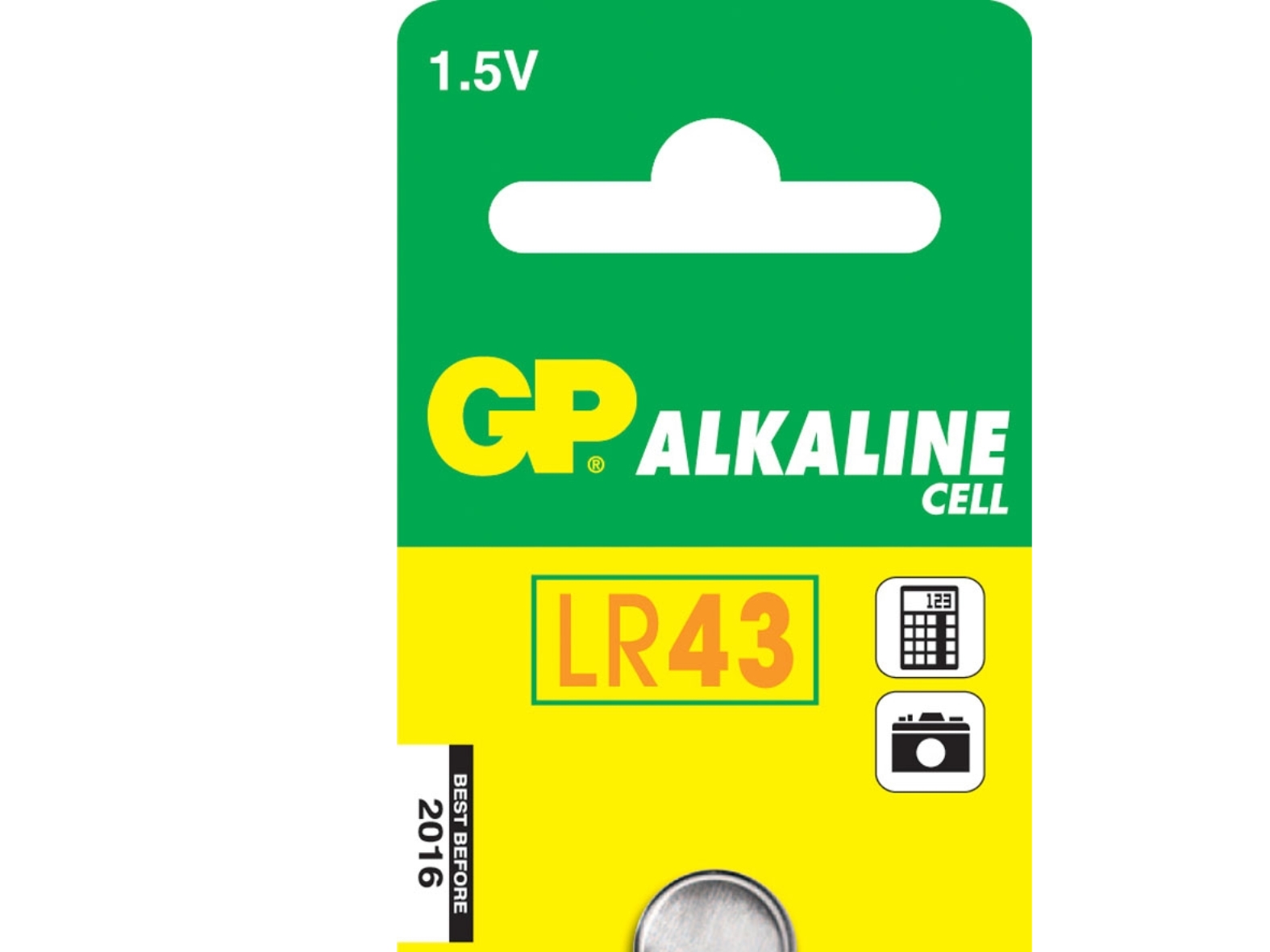 Gp Lr43 Batteri Stk.