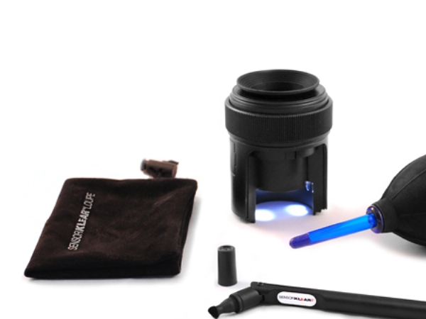Lenspen Sensorklear Loupe Kit, Sort, 3 Stk