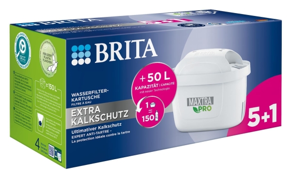Brita Maxtra Pro, 6 Stk, Brita, Vandfilterpatron