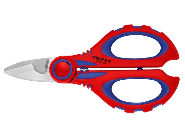Knipex 95 05 10 SB, Blå, Rød, Rustfrit stål, Plast, 190 mm, 135 g