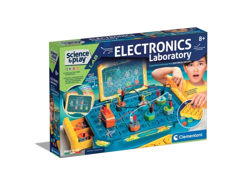 Clementoni - Science & Play Legesæt - Elektronik Laboratorium