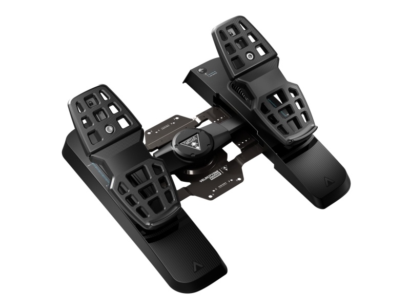 Turtle Beach Velocityone Rudder, Pedaler, Pc, Xbox, Xbox One, Xbox Series S, Xbox Series X, Knappen Tilstand, Ledningsført, Usb, Sort