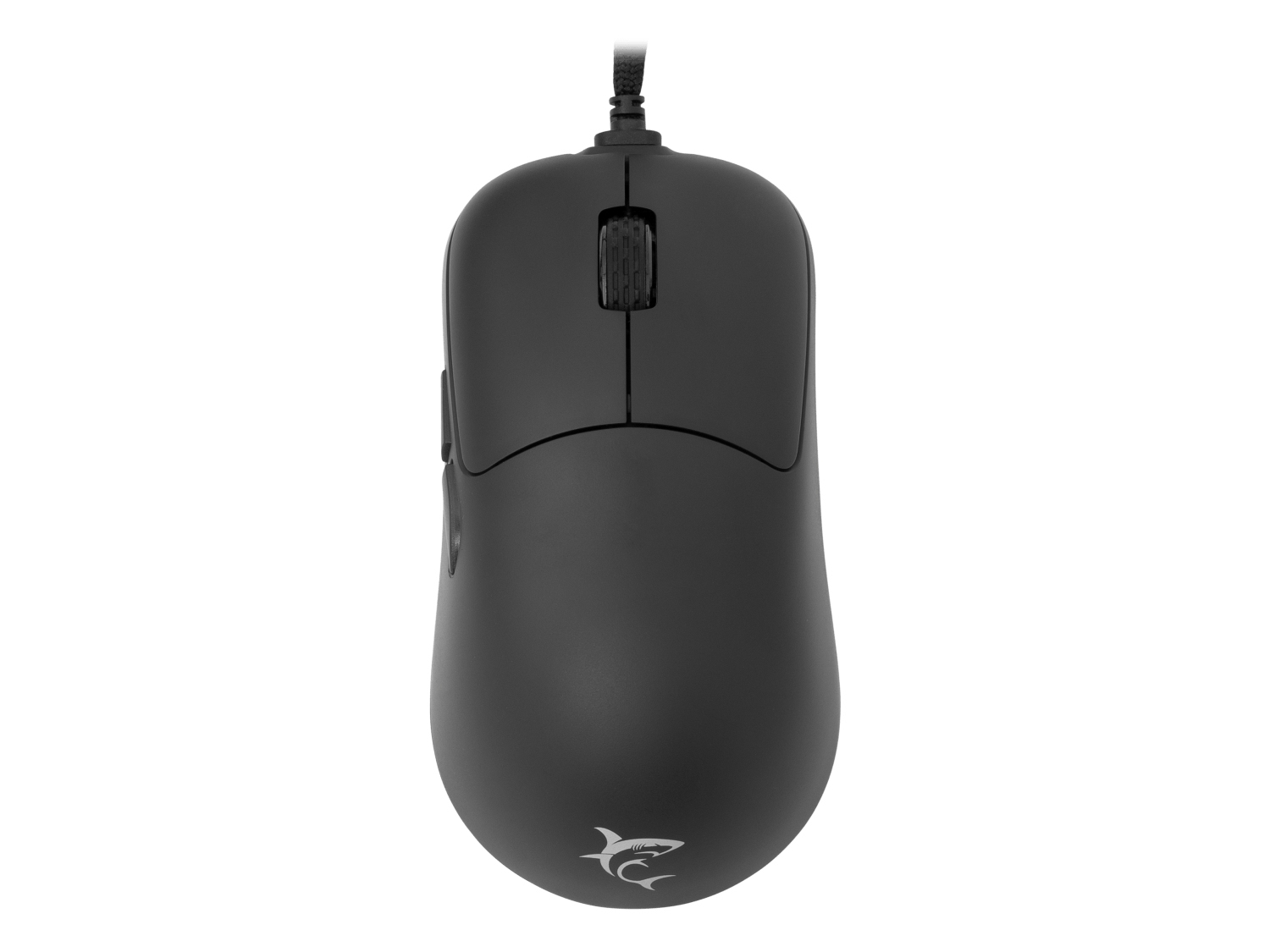 White Shark Graphene, Beidhändig, Optisch, Usb Type-A + Ps/2, 12400 Dpi, Schwarz