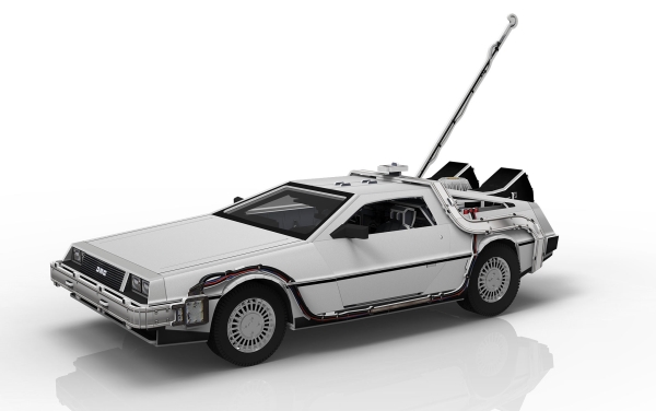 Revell Delorean "Back To The Future", 157 Stk, Køretøjer, 10 År