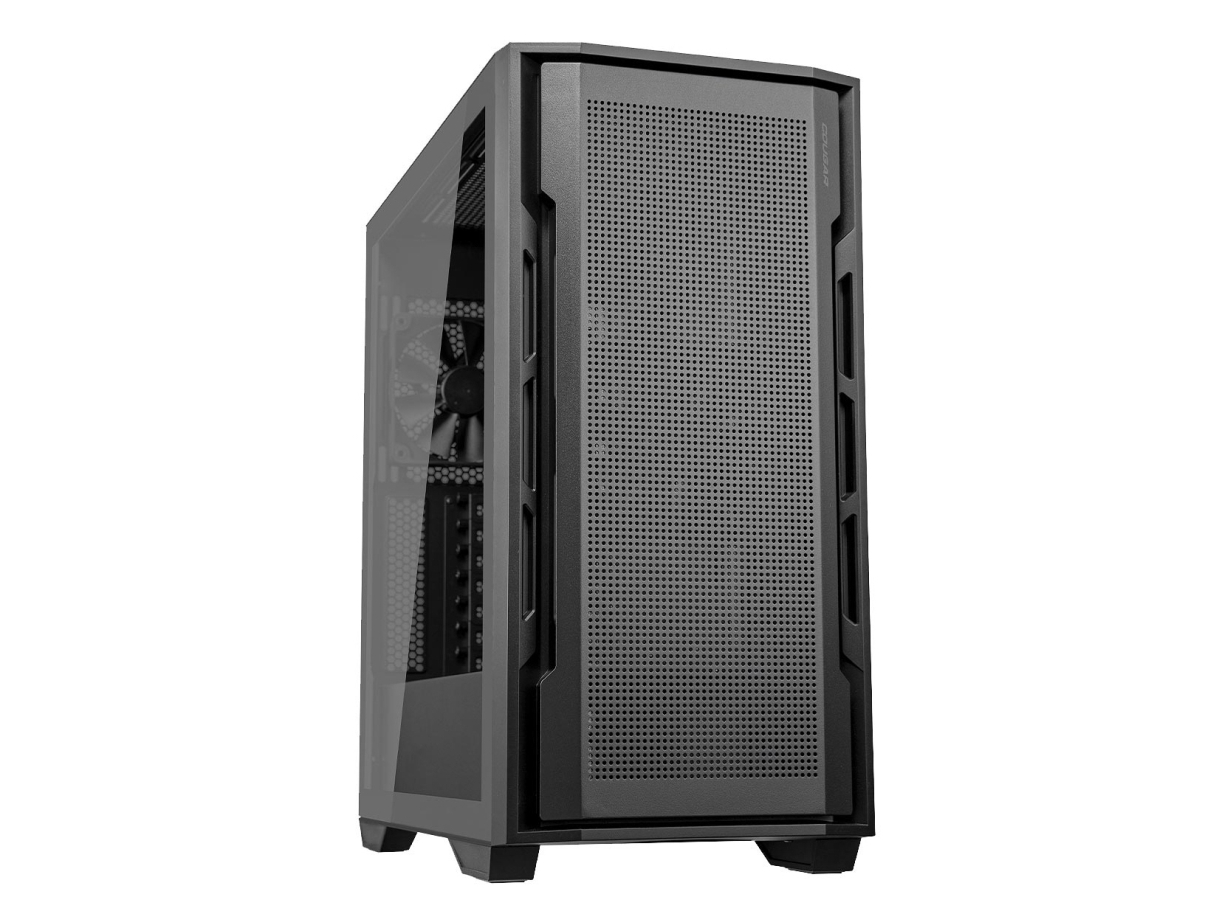Cougar Uniface Pc Desktop-Gehäuse, Mid-Tower, Schwarz