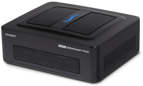 Sonnet Egpu Breakaway Puck Radeon Rx 5500 Xt, Ledningsført, Thunderbolt 3, 2.0B, Sort, 4K Ultra Hd, Vekselstrøm, Dc