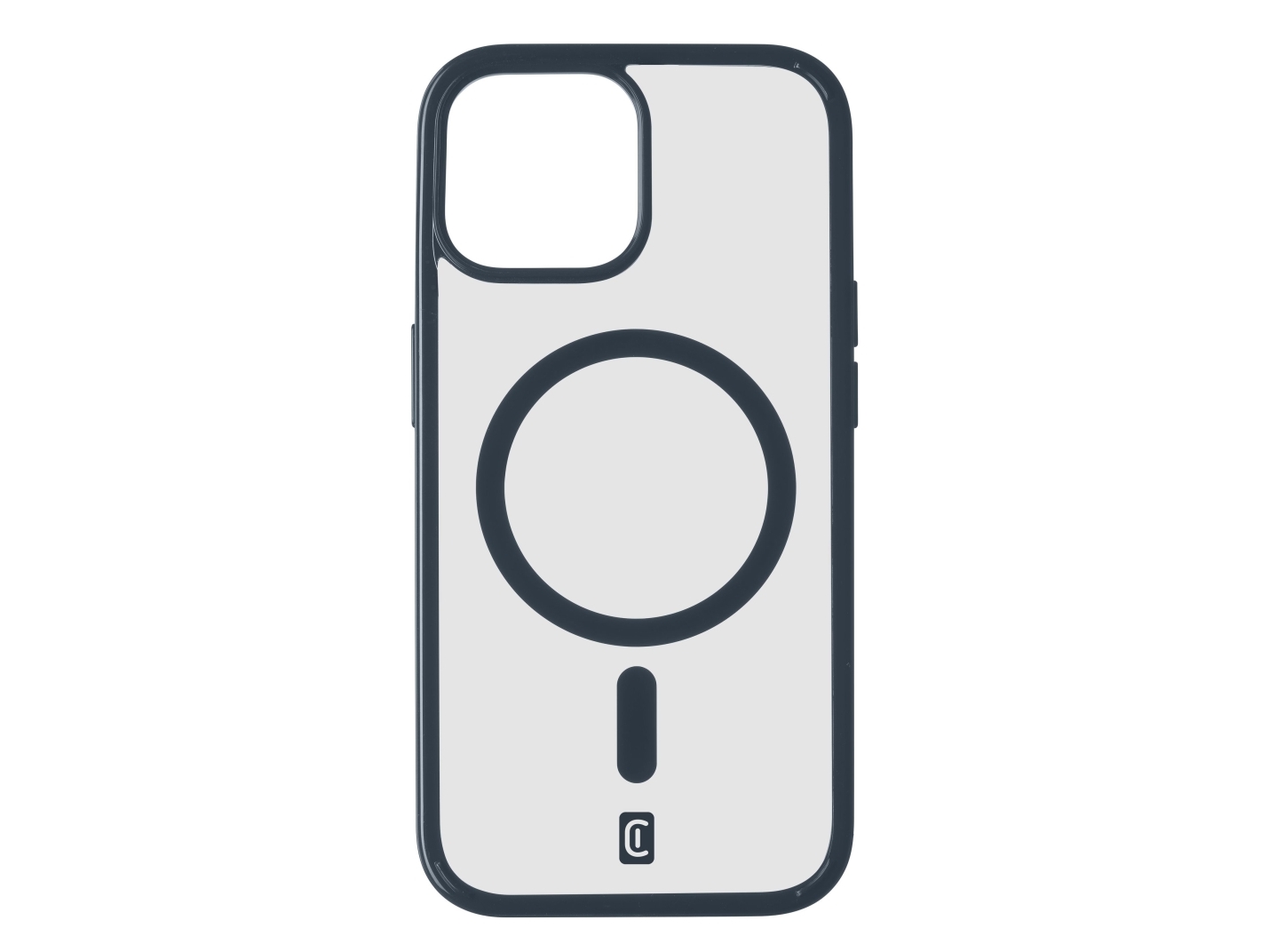 Cellularline Pop Mag - Iphone 15 Transparentes Gehäuse Mit Farbigen Rändern, Kompatibel Mit Dem Magsafe-Ökosystem, Cover, Apple, Iphone 15, 15,5 Cm (