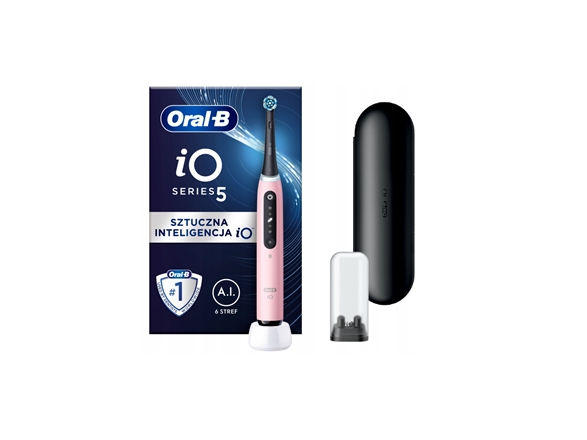 Oral-B Io Series 5 Elektrische Zahnbürste, Rosa