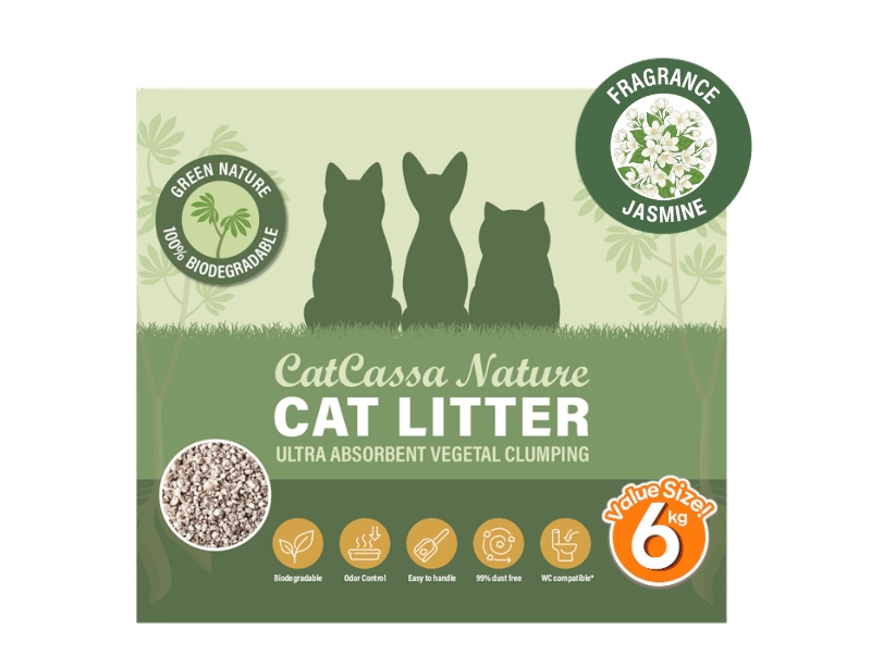 Catcassa Nature Kattegrus (Jasmin) 6Kg