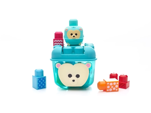 Mega Bloks Build ‘N Rock Hedgehog, Byggesæt, 1 År, Plast, 10 Stk