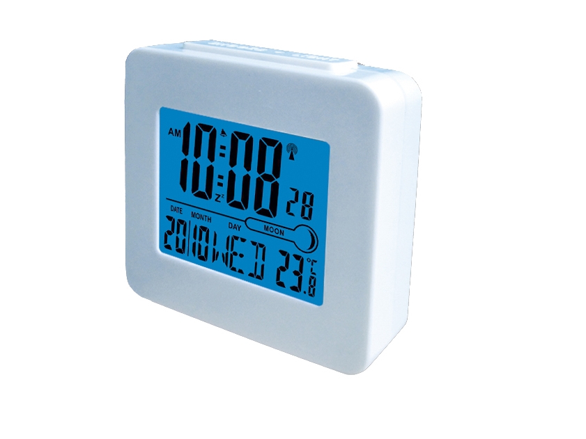 Denver Rec-34 Weißer Digitaler Wecker Weiß