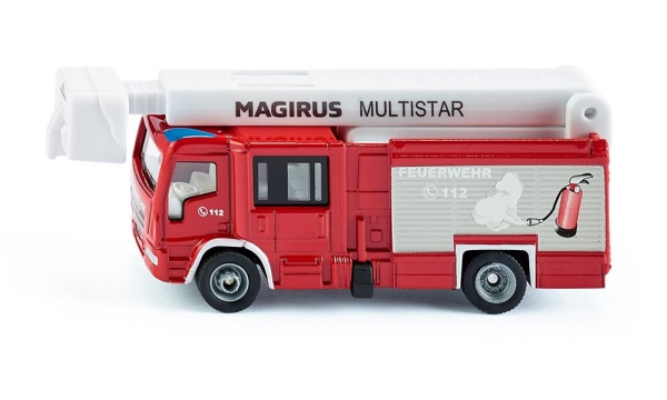 Siku 1:87 Magirus Multistar With Telescopic Mast
