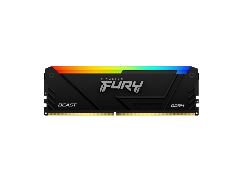 Kingston Technology Fury Beast 16Gb 3600Mt/S Ddr4 Cl18 Dimm Rgb, 16 Gb, 1 X 16 Gb, Ddr4, 288-Pin Dimm