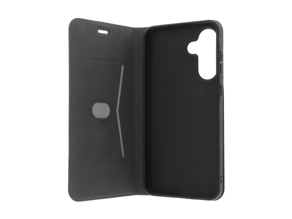 Insmat Easy - Flipomslag Til Mobiltelefon - Polyurethan, Pap+Papir, Termoplastisk Polyuretan (Tpu) - Sort - For Samsung Galaxy A57