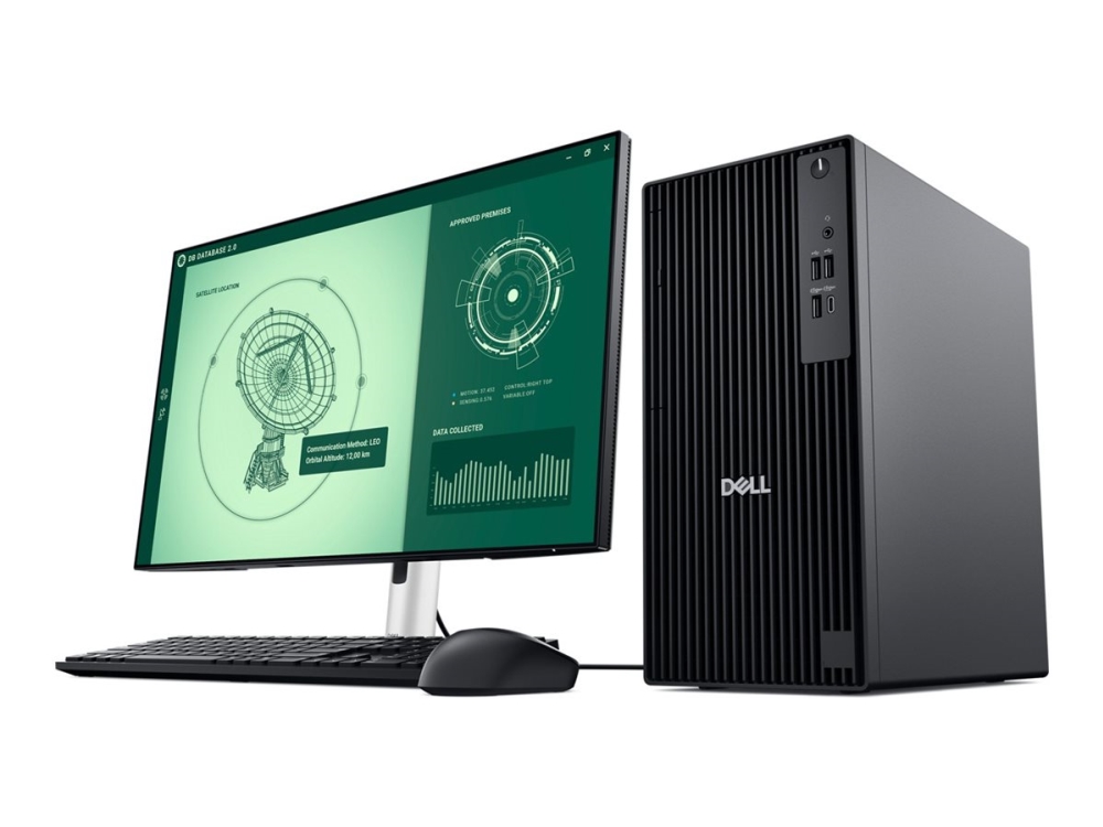 Dell Pro Tower Qct1250 - Ai Pc - Tower Core Ultra 5 235 / Op Til 5 Ghz - Ram 16 Gb - Ssd 512 Gb - Nvme - Intel Graphics - Gigabit Ethernet - Win 11 P