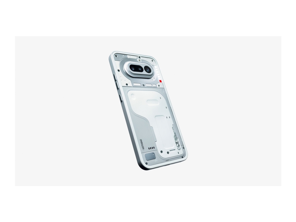 Nothing Phone (4a) – 5G smartphone – dual-SIM – RAM 12 GB / Intern hukommelse 256 GB – OLED display – 6.78 – 2720 x 1224 pixels (120 Hz) – 3x bagkamera 50 MP, 50 MP, 8 MP – front camera 32 MP – hvid