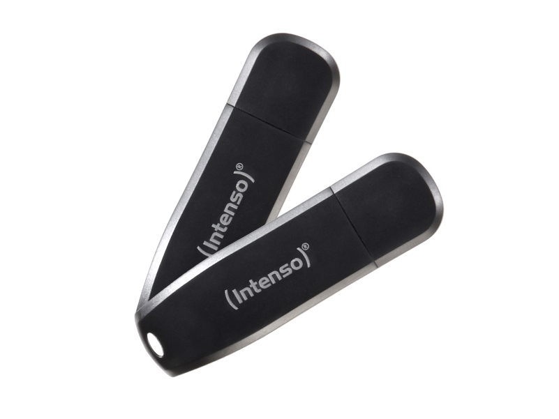 Intenso 3533494, 64 Gb, Usb Type-A, 3.2 Gen 1 (3.1 Gen 1), 70 Mb/S, Hætte, Sort